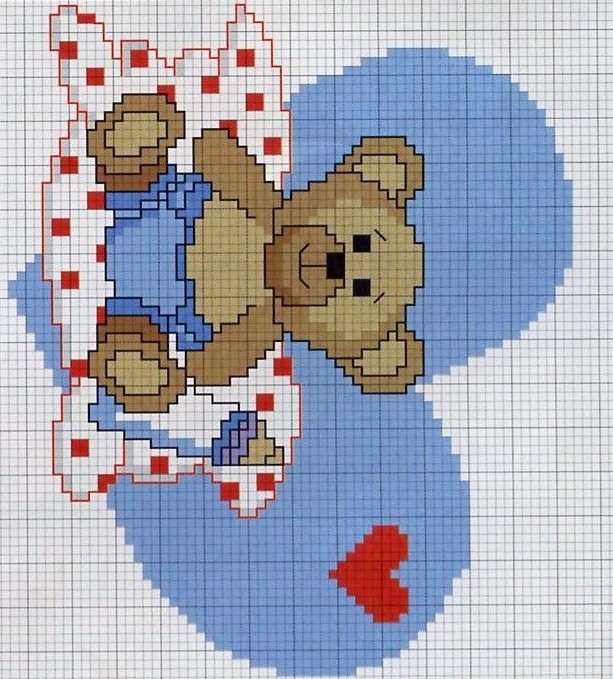 ponto cruz alfabeto infantil