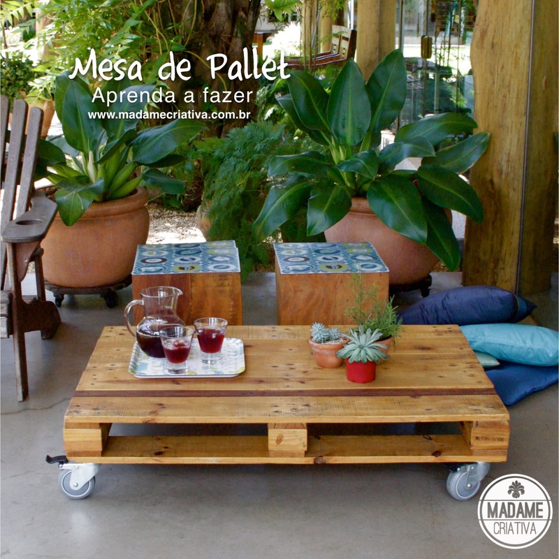 ideias criativas com paletes para casa