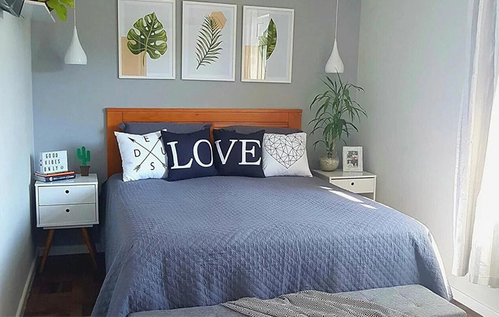 ideias criativas para decorar quarto pequeno
