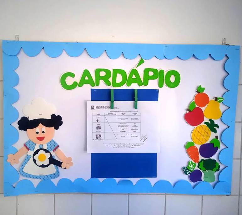 ideias de mural para educação infantil
