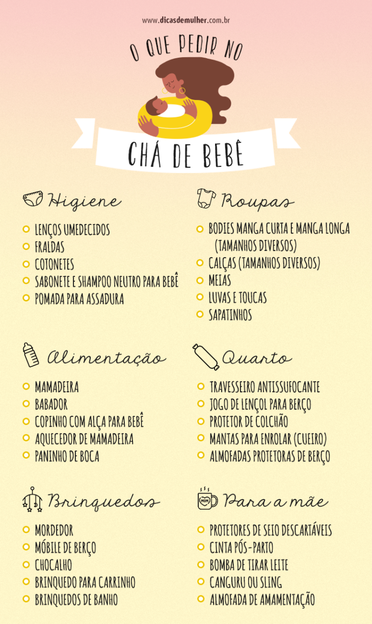 erros comuns ao planejar chá de bebê