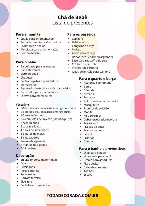 chá de bebê vs chá de fraldas qual a diferença