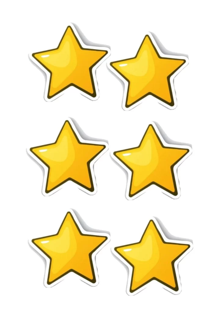 estrelas para decorar parede