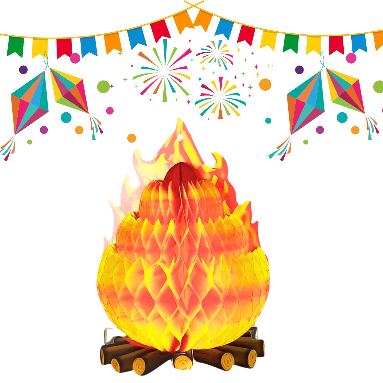 imagem de fogueira de festa junina