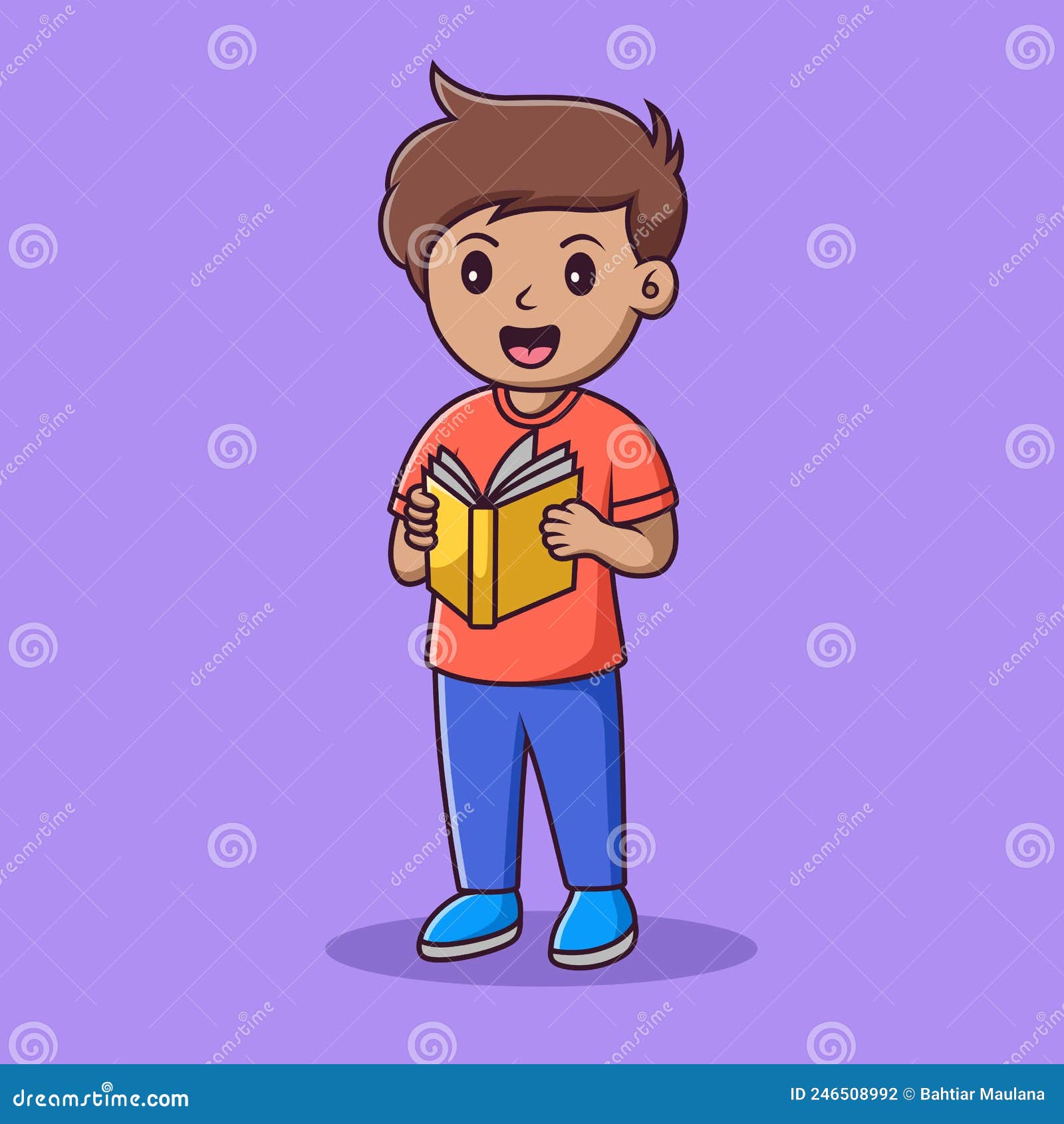desenho de menino estilo anime para colorir