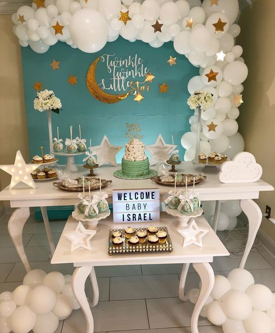 erros comuns na decoracao mesa cha de bebe