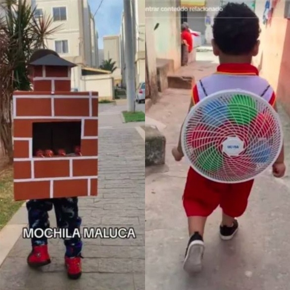 mochila maluca inspiração