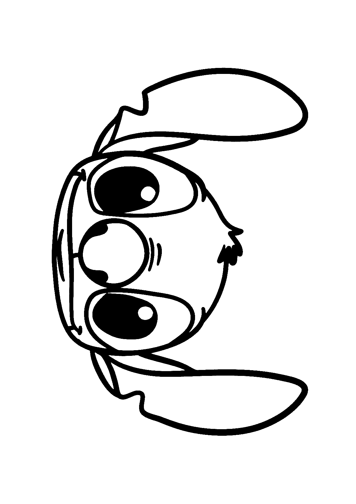 desenhos do stitch para pintar