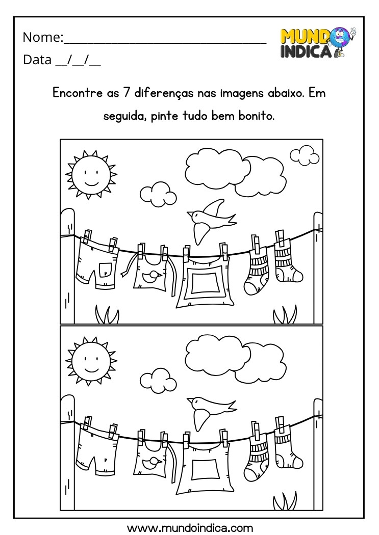 jogo dos 7 erros turma da mônica para imprimir