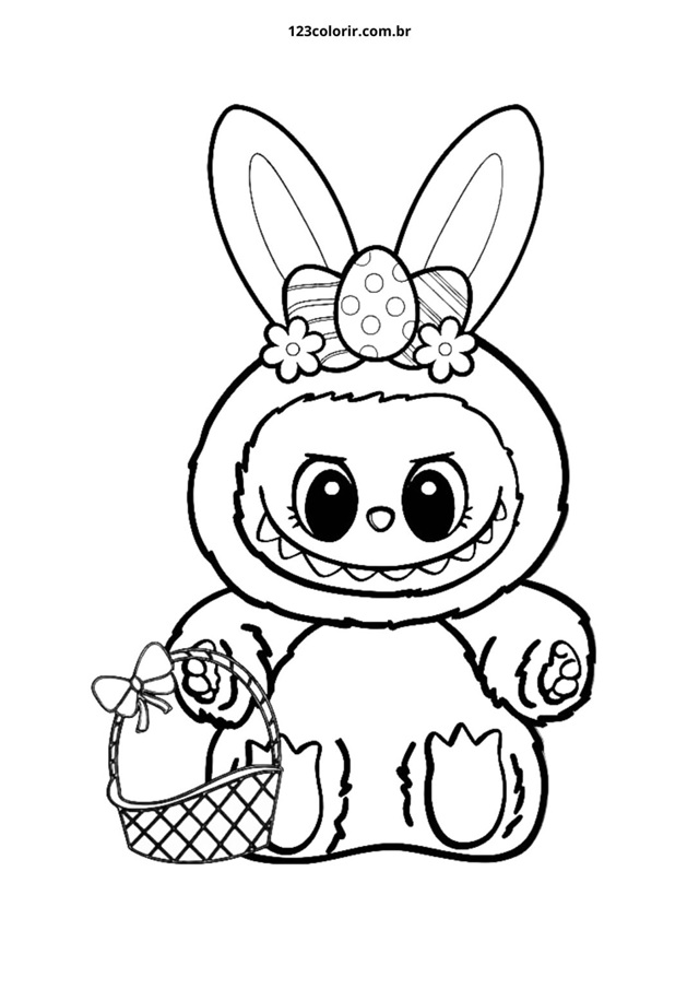 Labubu estilo cartoon