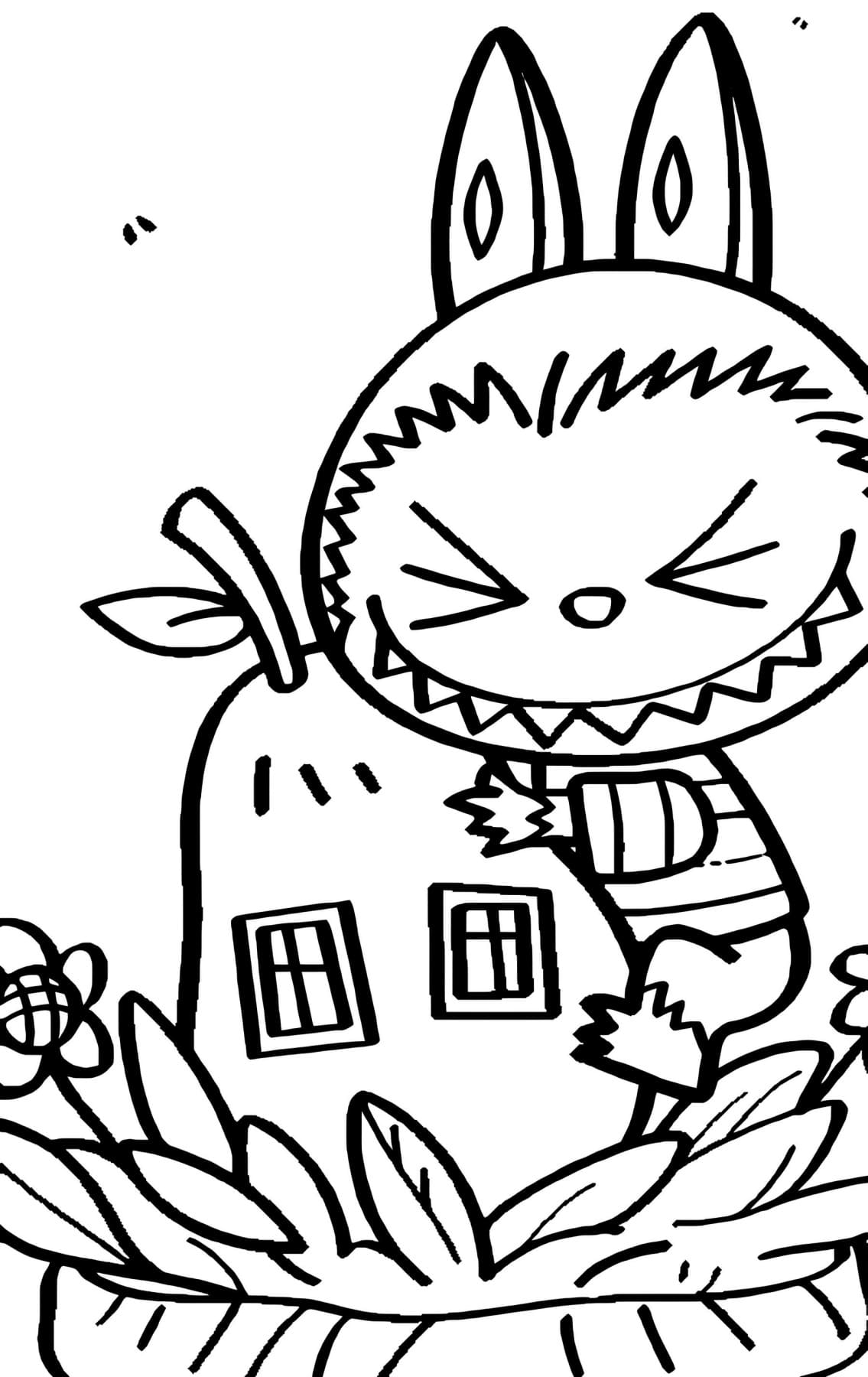 como desenhar labubu passo a passo para iniciantes