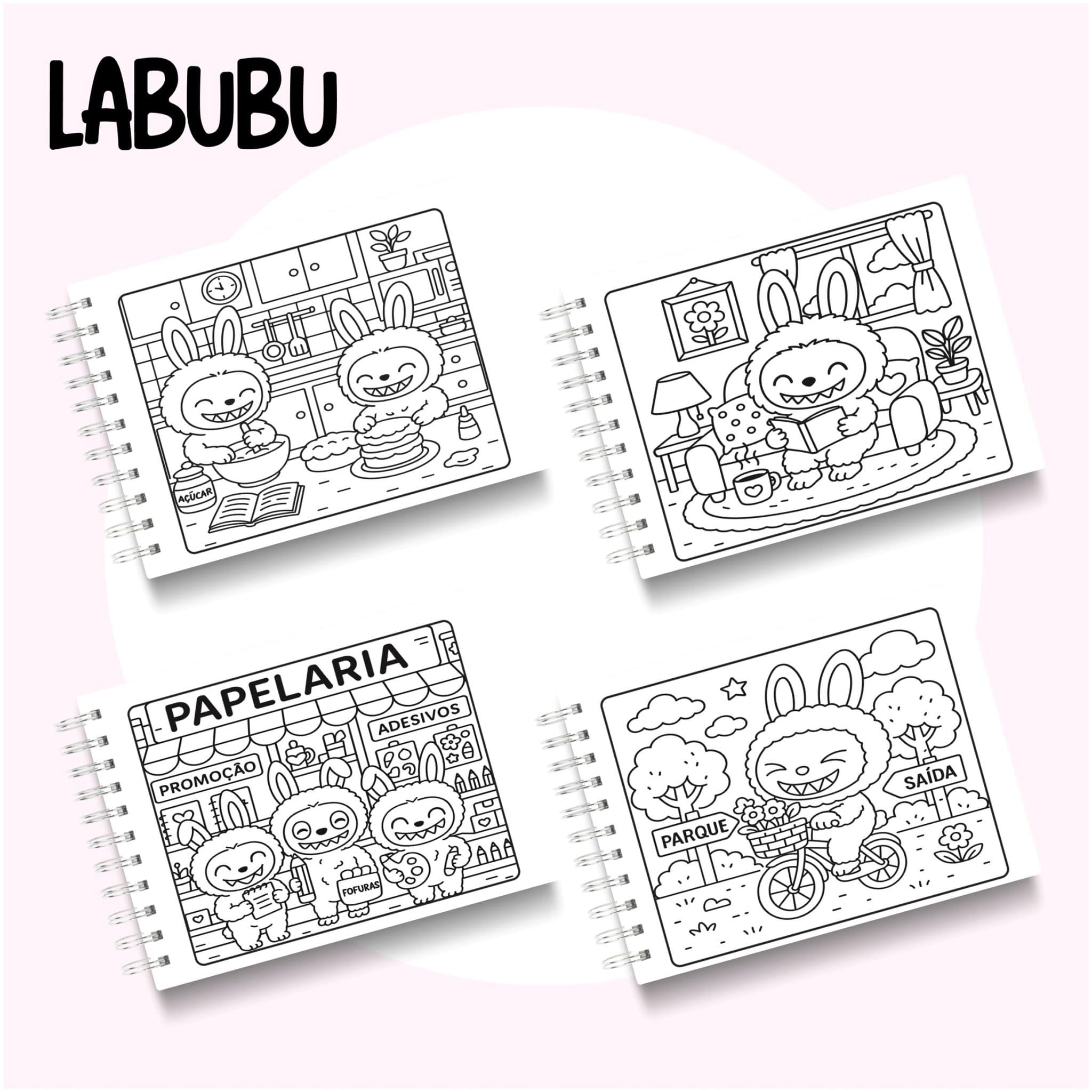 desenhos do labubu para imprimir e colorir grátis