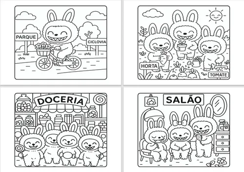 erros comuns ao imprimir desenhos do labubu