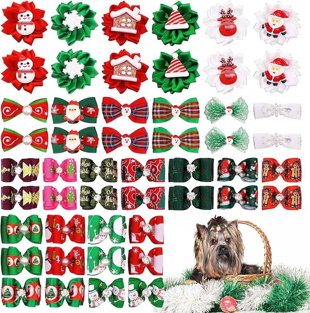 Dicas de Fotos Temáticas de Natal com Pets e Seus Laços