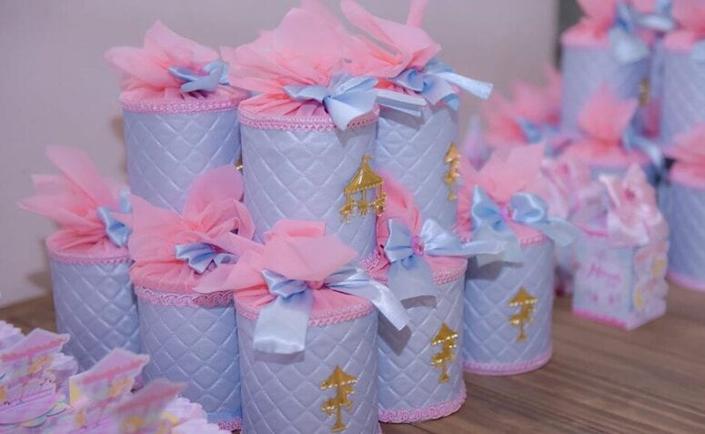 ideias de latas de leite decoradas com eva para festas infantis