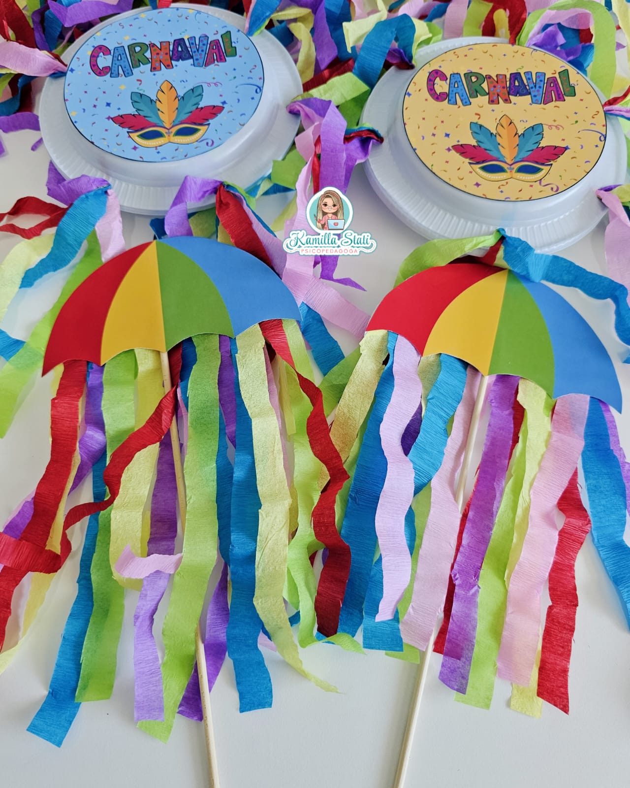 lembrancinha carnaval DIY