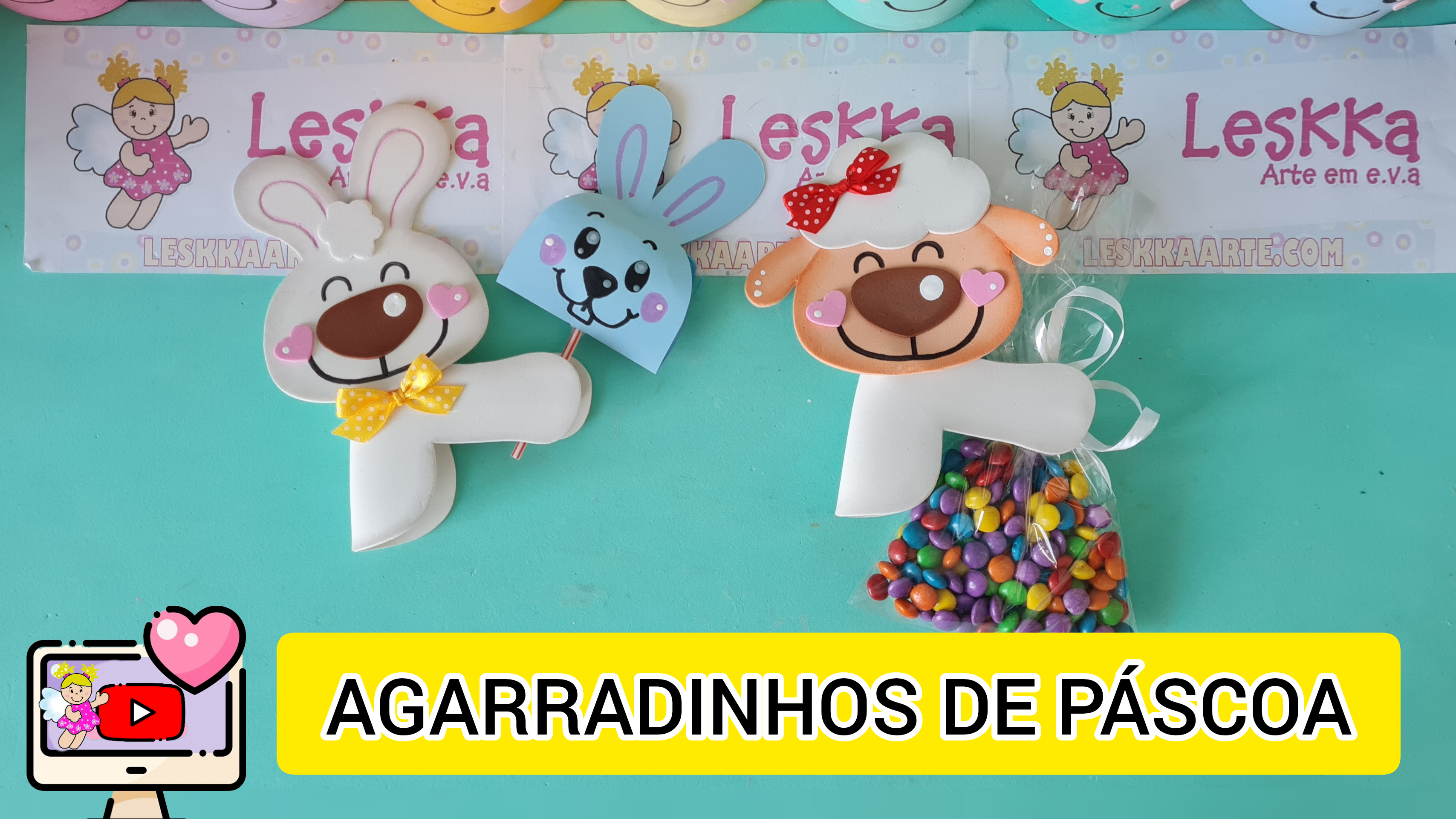 lembrancinha de páscoa em eva criativa