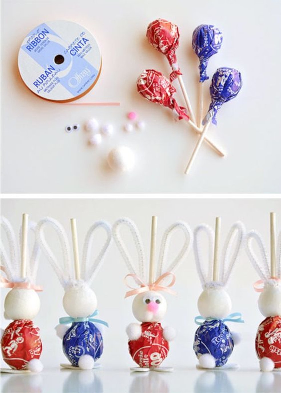 Moldes de Páscoa para Imprimir: Coelhos