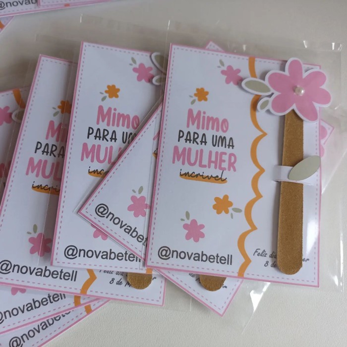 lembrancinha dia da mulher para professoras