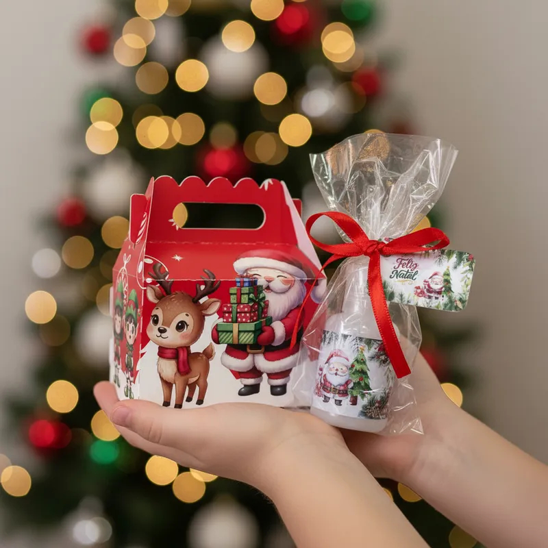DIY: Lembrancinhas de Natal Artesanais com Materiais Reciclados