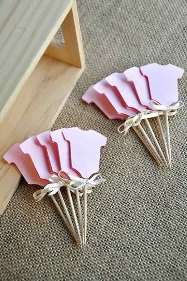 lembrancinhas chá de bebê comestíveis DIY