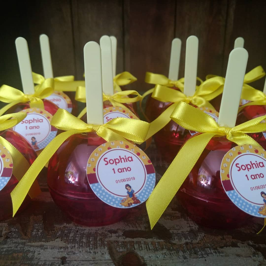 ideias criativas lembrancinhas branca de neve eva