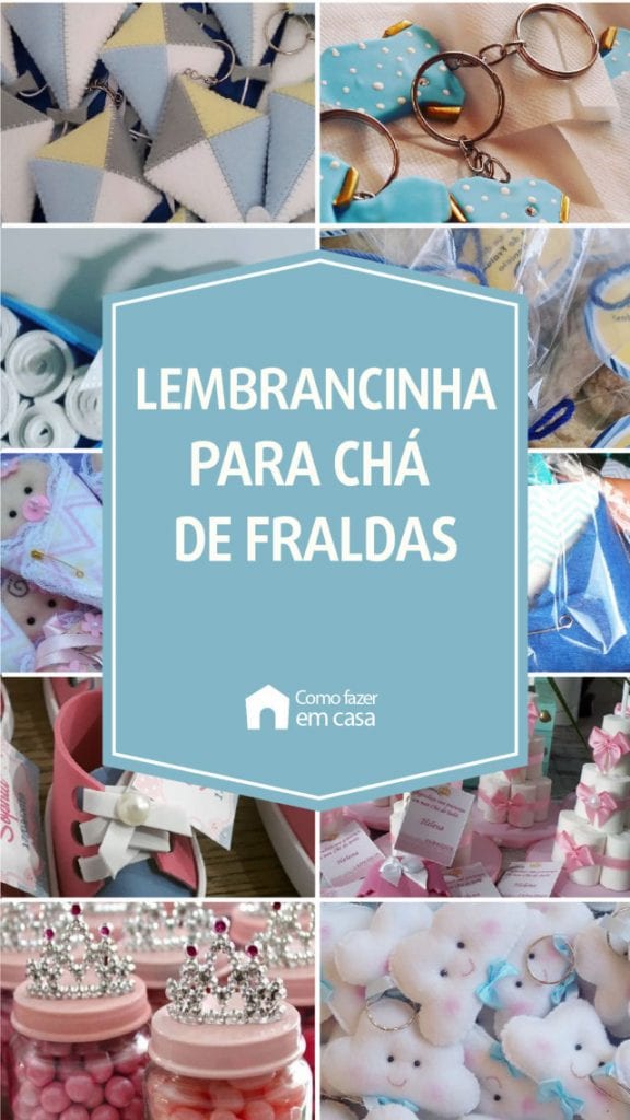 Como Fazer Lembrancinhas de Chá de Bebê com Doces e Comestíveis