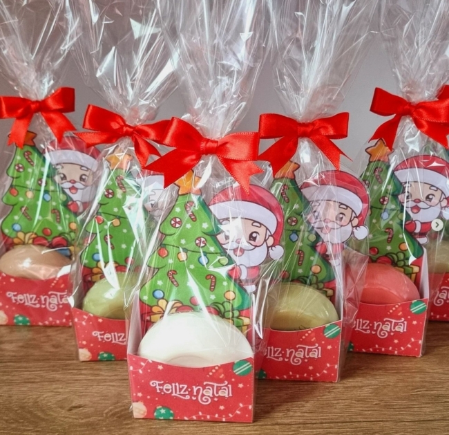 lembrancinha natal reciclavel vs comprada qual melhor