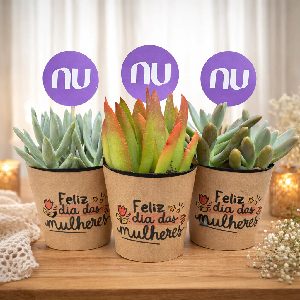 lembrancinha dia da mulher personalizada