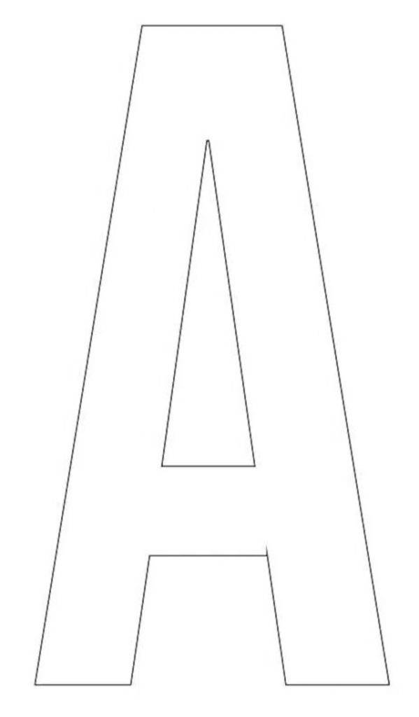 letras do alfabeto para imprimir e colorir