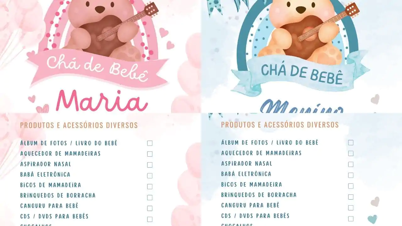 erros comuns lista cha de fraldas evitar