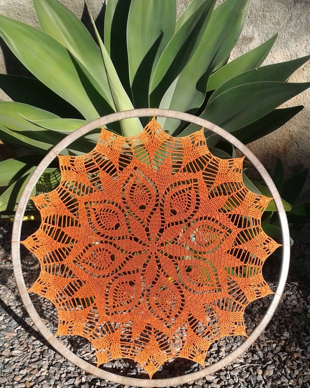 gráfico de mandala de crochê para iniciantes