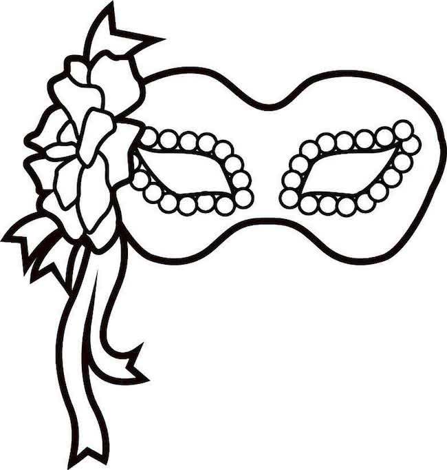 desenhos de máscaras de carnaval para crianças