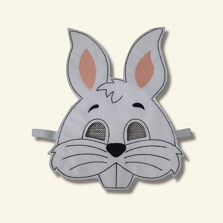 ideias de máscaras de coelho para imprimir e decorar