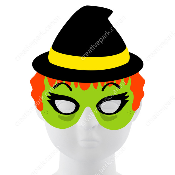 máscaras de halloween fáceis de fazer