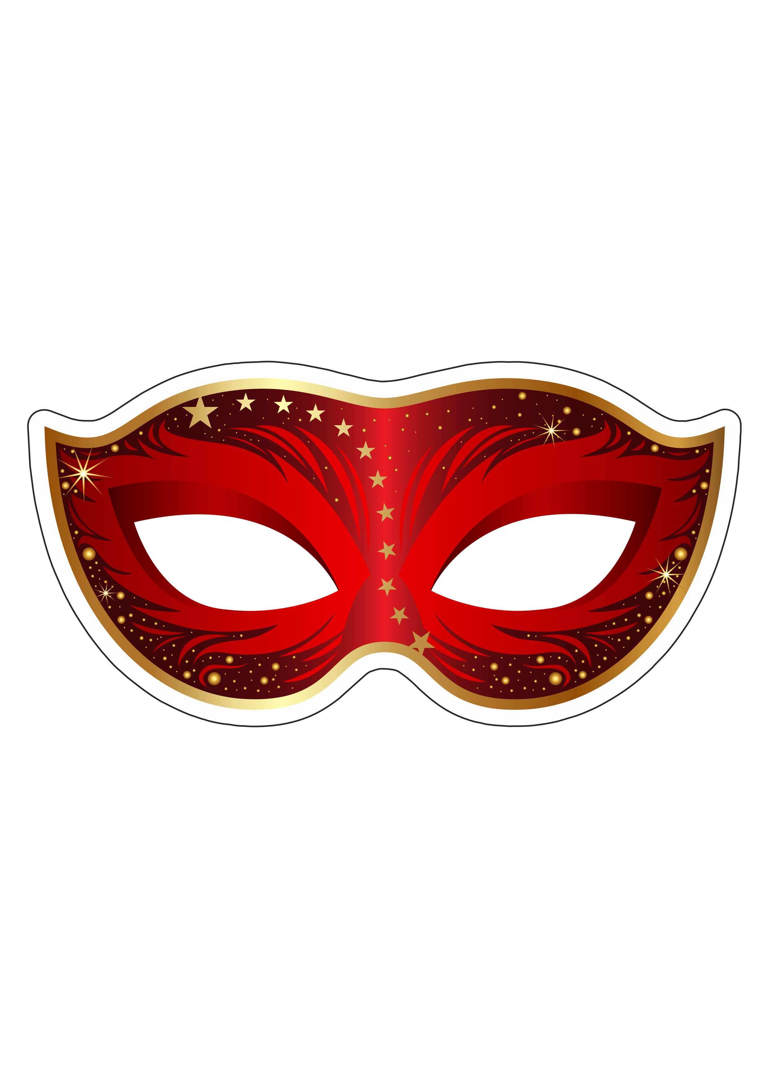 como fazer máscara de carnaval