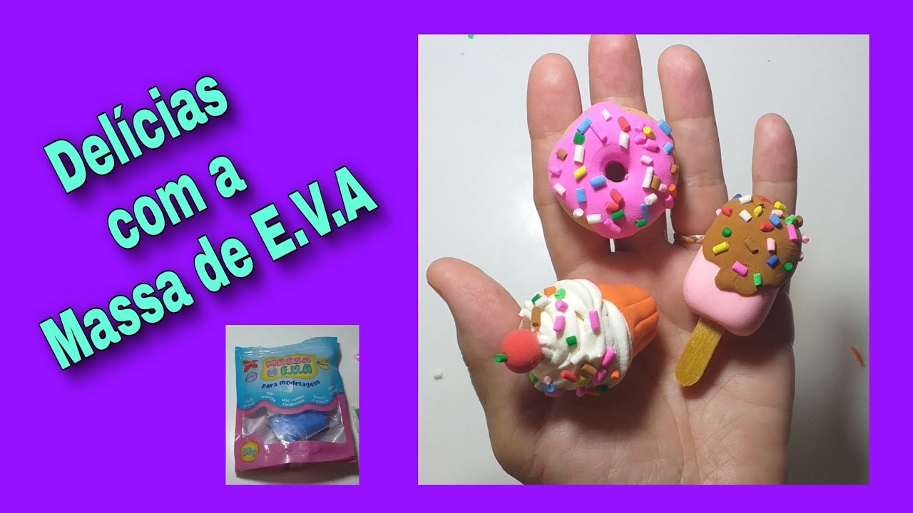 massinha de eva texturizada