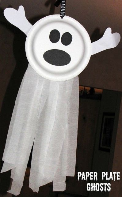 decoração halloween material reciclado