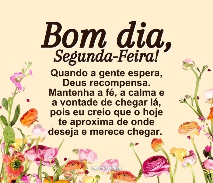 mensagens curtas segunda