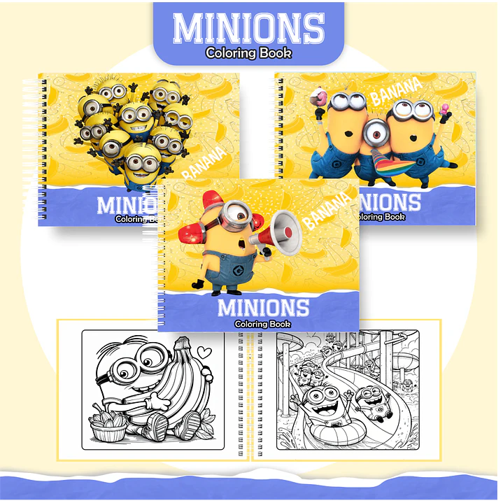 minions para colorir e imprimir