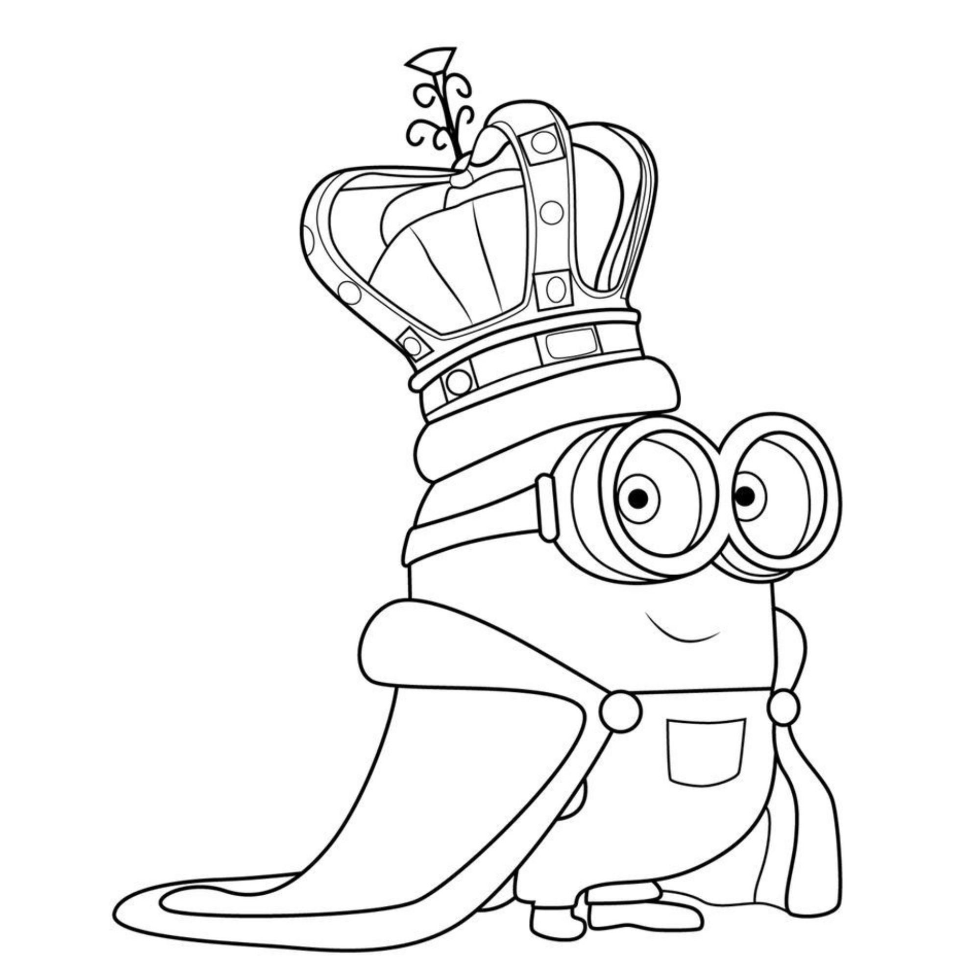 melhores desenhos de minions para imprimir grátis
