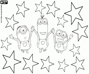 cores dos minions