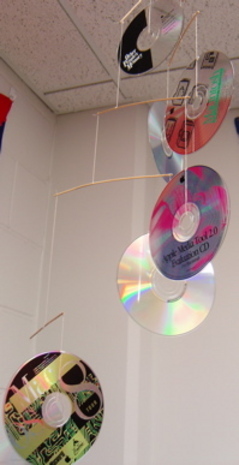 mobile de cd