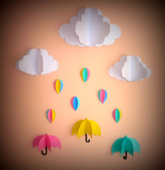 Móbile de Nuvem: Ideias Criativas para Decorar o Quarto do Bebê