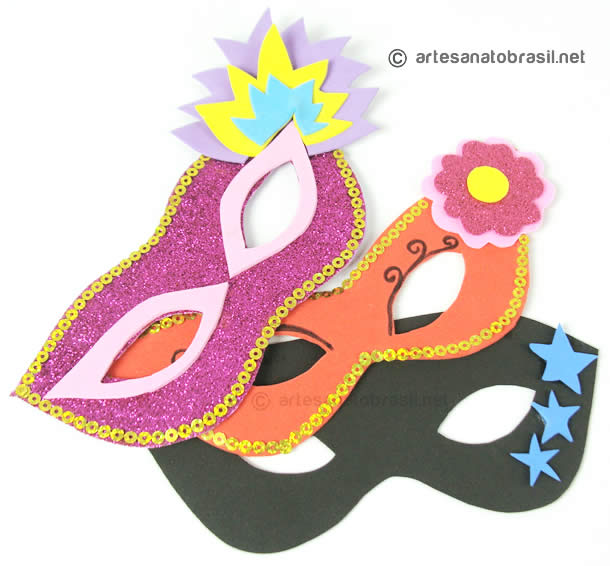 mascara carnaval personalizada