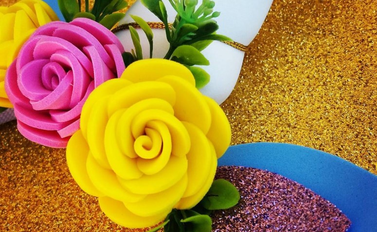 10 ideias criativas de rosas em eva para decorar sua casa