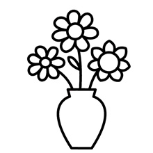 plantas e flores para imprimir