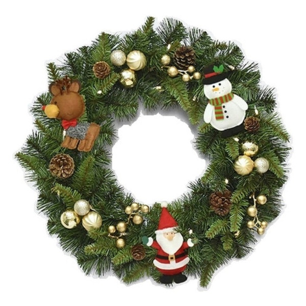 guirlanda de natal barata como economizar na decoracao