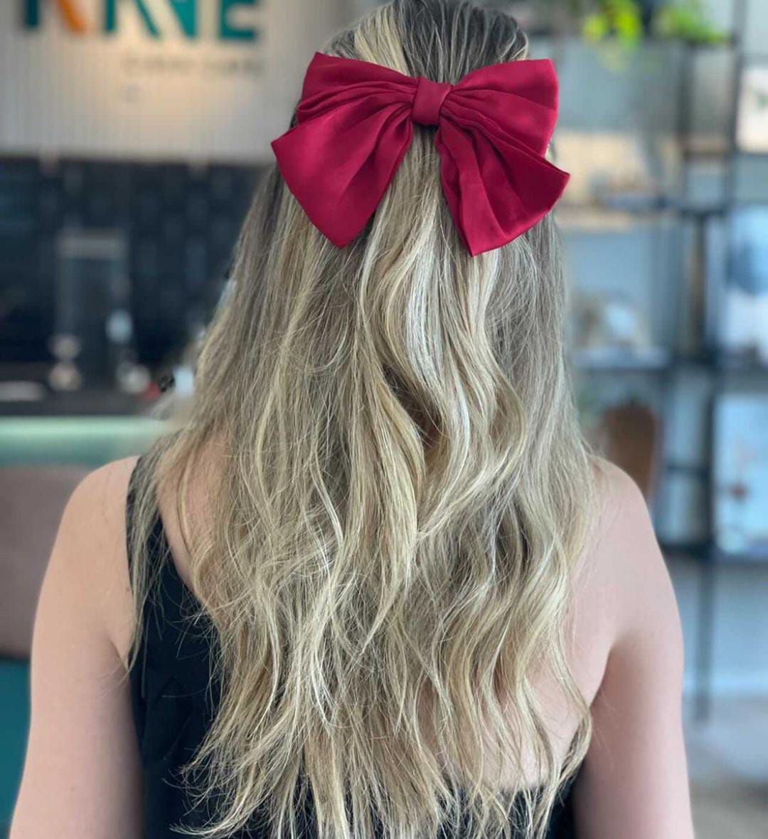 laços de cabelo duplos