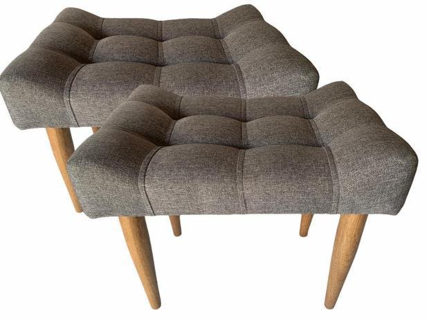 Guia de materiais para pufes: suede
